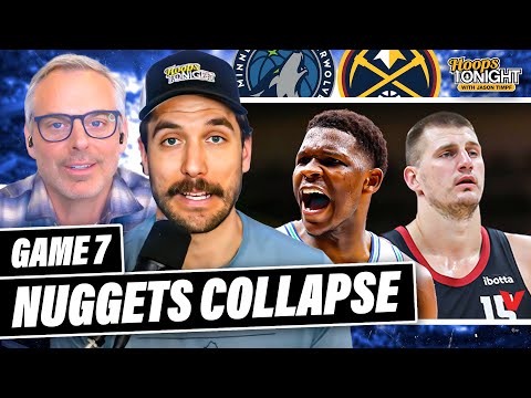 Timberwolves-Nuggets Reaction: Colin Cowherd on Denver COLLAPSE, Wolves STUNNING win | Hoops Tonight