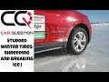 Winter Tires: Studded vs No Studs on ICE! | Video with no annoying comments or music!