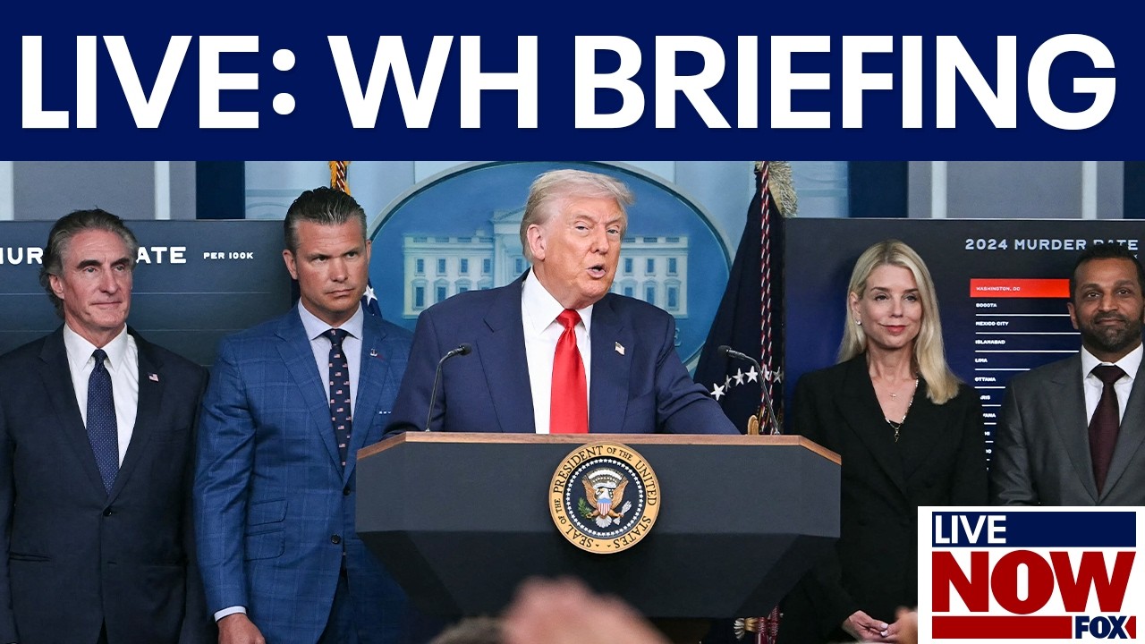 LIVE SOON: Trump hosts White House briefing amid Iran negotiations