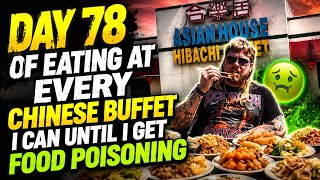 Hot blonde goes to asian house hibachi buffet in mt.airy north carolina  #mulletreview  #buffet 