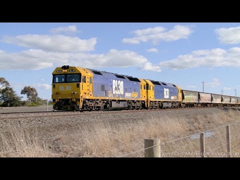 BL30 & BL33 on 7732V Grain Train - PoathTV