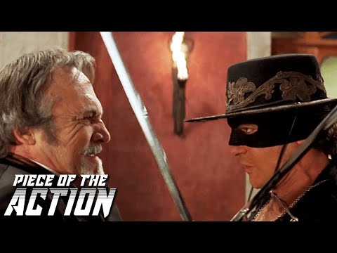 Zorro Duels With Montero And Love | The Mask Of Zorro