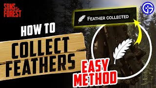 How to Get Feathers in Sons of the Forest | Where To Find Birds & Collect Feathers
