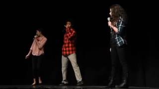 Performing 5 Bells at the Talent Show