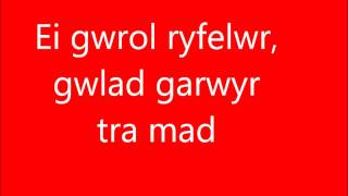 Welsh National Anthem + lyrics