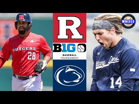 #2 Rutgers vs #6 Penn State (AMAZING!) | Big 10 Tourney 2nd Round | 2022 College Baseball Highlights