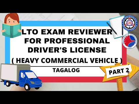Thumbnail for LTO EXAM REVIEWER 2021-2022 FOR PROFFESIONAL |HEAVY COMMERCIAL VEHICLE TAGALOG PART 2 | ZENNIBIT by Heavy commercial vehicle