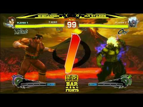 SSF4:AE ShenaniGEN Vs Mr Stabbie Losers Bracket 3rd round tournament - BarFights 20/09/12