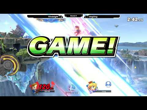 Smash Ultimate: Hindsight (Mii Sword) V LingLing (Peach) - Synthesis 33 Tournament SSBU