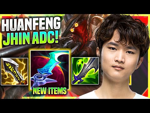 HUANFENG PICKS JHIN WITH NEW ITEM ECLIPSE! - SN Huanfeng Plays Jhin ADV vs Aphelios! | Preseason 11