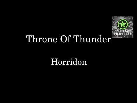 WoW Raid Briefings - Horridon