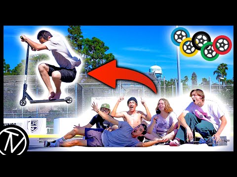 2022 SCOOTER OLYMPICS! - Long Jump│ The Vault Pro Scooters