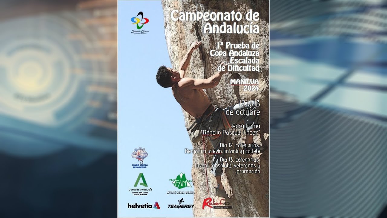 Campeonato y Copa de Andalucía de Escalada