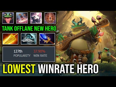 NEW HERO LARGO Unlimited Healing Raid Boss Tank Offlane Lowest Winrate New Hero Dota 2