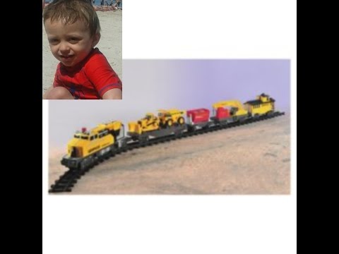 Caterpillar Construction Express Train Set | Luka Toys Review