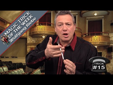 Magic Trick of the Week #15 (Colour Changing Knife & More) with Wolfgang Riebe