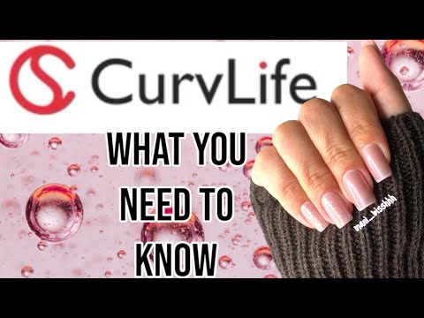 TESTING OUT CURV LIFE NAILS + GLUE | Wear Test + Removal | First Impressions | Mani Bisshhh