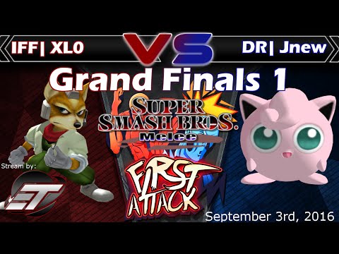 [FA2016] Melee Top 8 - Grand Finals Set 1 - IFF| Excel_Zero (Peach) VS DR| Jnew (Jiggly)