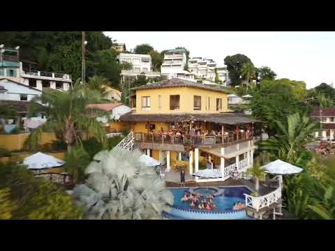 Drone na Pousada Passárgada em Morro de São Paulo - BAHIA