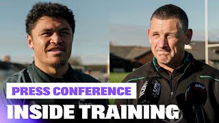 All Blacks Look Ahead to Wales | Caleb Clarke Press & Jason Holland Press Conference Thumbnail