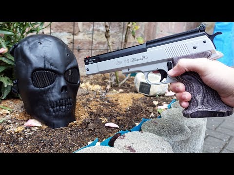 EXPERIMENT - DOES A CHEAP AIRSOFT MASK PROTECT YOU?