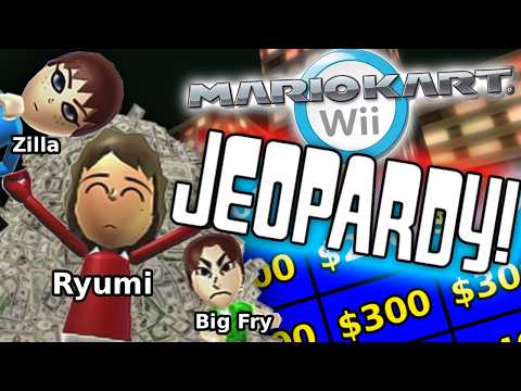 We played (very scuffed) Mario Kart Wii JEOPARDY!