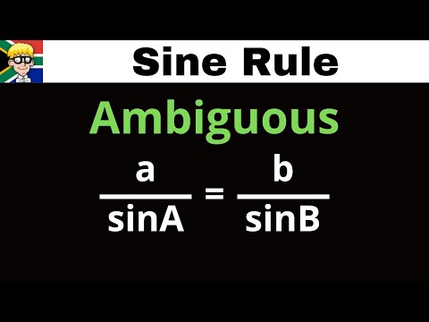 Sine Rule grade 11: Ambiguous Case