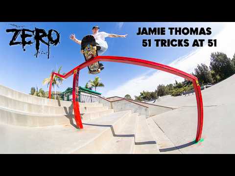 [News] Zero Skateboards – Jamie Thomas: 51 Tricks mit 51 Jahren