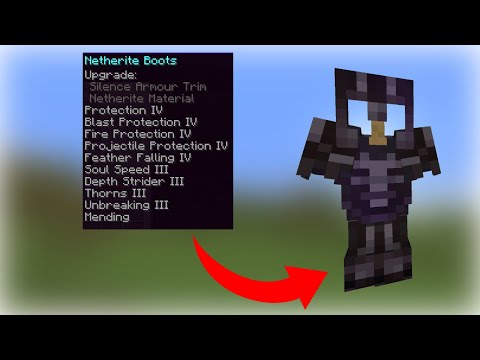 I farmed the BEST (illegal) armor in Minecraft Hardcore