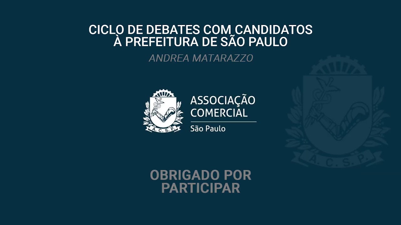 Andrea Matarazzo  fala sobre suas propostas para prefeitura de São Paulo