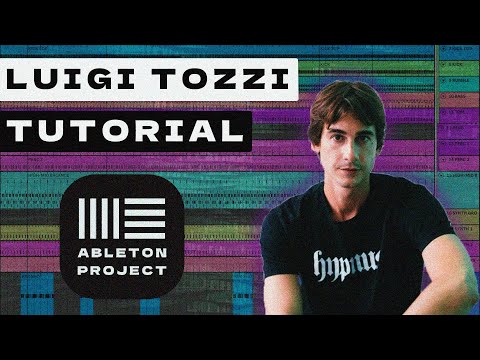 Luigi Tozzi Inspired - Deep Hypnotic Techno Tutorial - Start to Finish - Ableton Live Plugins