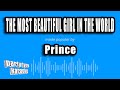 Prince The Most Beautiful Girl In The World Karaoke Version