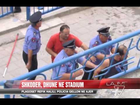 Shkoder, dhune ne stadium - News, Lajme - Vizion Plus