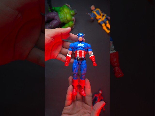 Vídeo relacionado con Marvel Avengers ActionVerse, Figura de acción de Capitán América
