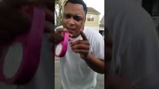 Man puts woman on leash like she's a Dog