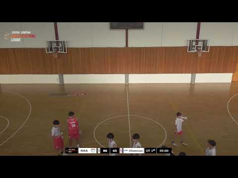 CEYBL U14, 31. 10. 2025, Mitteldeutsche Basketball Academy - BCM Olomouc