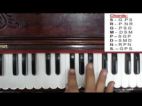 Practice chords in this way and then see how well your harmonium plays. Harmonium Guru Chords