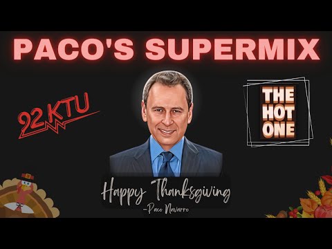 92KTU - Pacos Supermix - Special Thanksgiving Day Mix / Hits of 1978 (Part 2) feat Mark Chicon