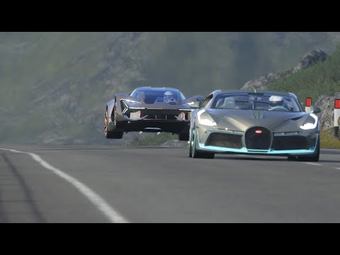 Lamborghini Terzo Millennio vs Bugatti Divo vs Bugatti Centodieci vs Bugatti La Voiture Noire