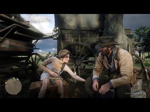 Mary-Beth Hitting On Arthur Again? And That Look She Gives At 0:38?- RDR2