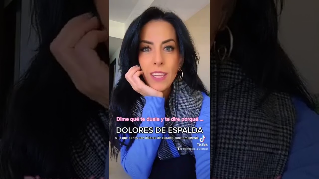 Dime Que te duele y te diré porque…