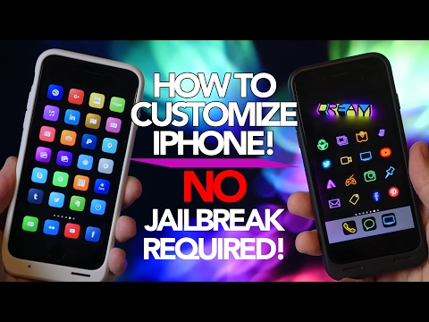 How to Customize iPhone for FREE - iOS 10 - No Jailbreak Required!