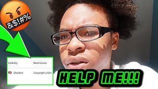 I KEEP GETTING COPYRIGHTED!!| YOUTUBE TAKE IT DOWN!