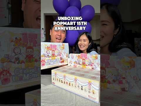 Thumbnail for Unboxing @popmartau 15th Anniversary Series Figures! Blind boxes include Labubu, DIMOO, Molly