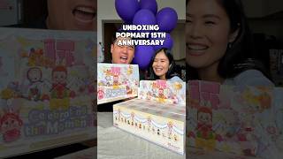 Unboxing @popmartau 15th Anniversary Series Figures! Blind boxes include Labubu, DIMOO, Molly
