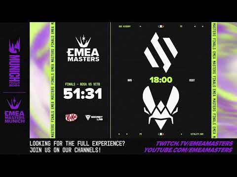[LOL] [EN] [LEC] 2024 EMEA Masters Grand Final | BDSA vs VITB | BO5