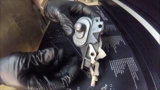 Removing a trigger lock with no key