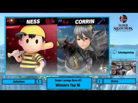 SLB#2: Winners QFs: SaltySam(Incineroar, Ness) vs Broon(Robin, Joker, Corrin)