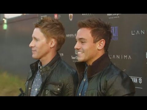 Tom Daley announces engagement to boyfriend Dustin Lance Black