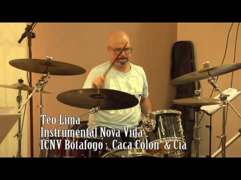 Caca Colon & Cia  Instrumental Nova Vida. Talk Show TEO LIMA